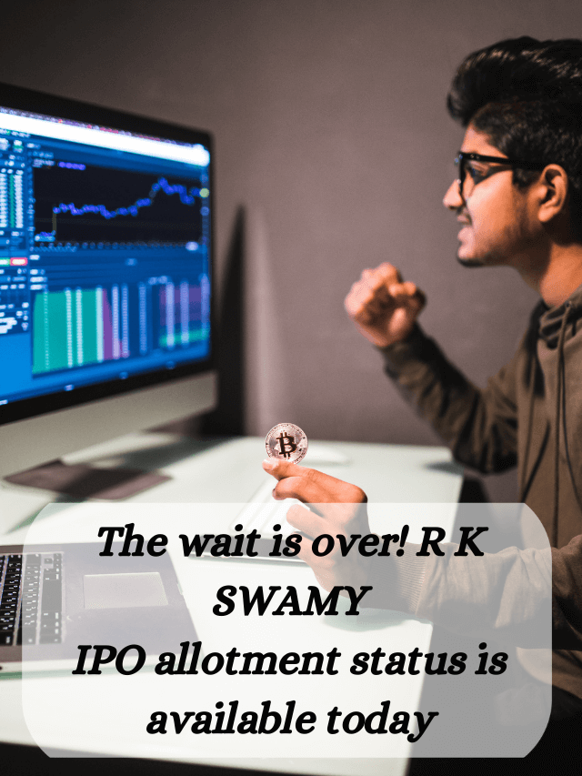 R K SWAMY IPO Allotment Status Out