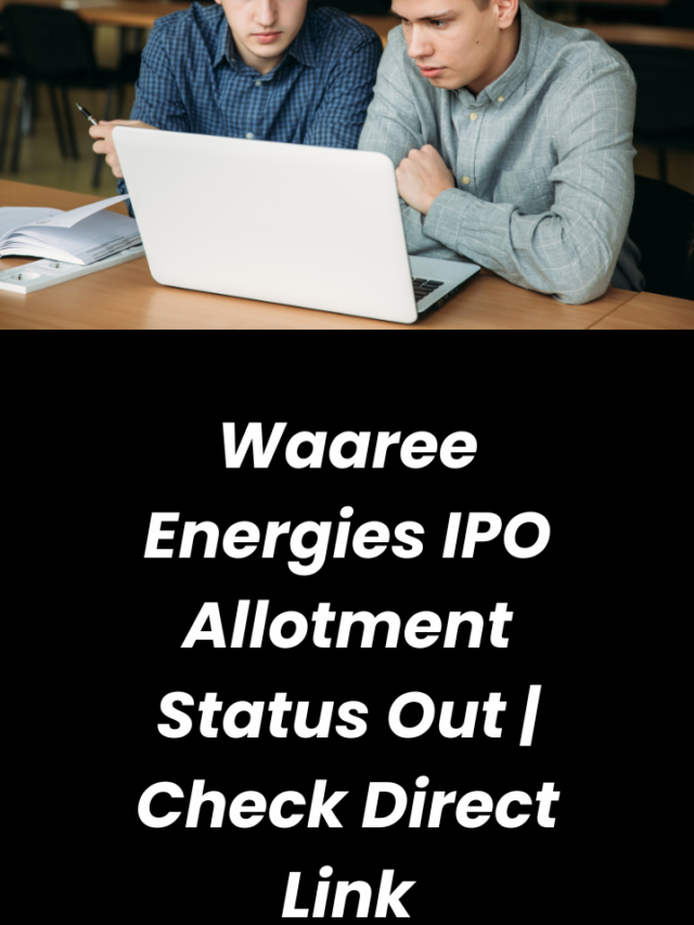 Waaree Energies IPO Allotment Status Out | Direct Link